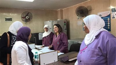 وكيل وزارة الصحة تتفقد انتظام سير العمل بالقومسيون الطبى وإدارة الإسماعيلية الصحية