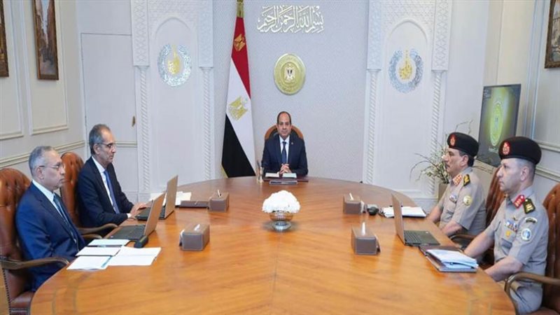 الرئيس السيسي خلال