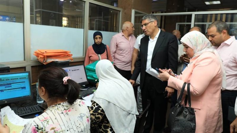 محافظ الجيزة يتابع
