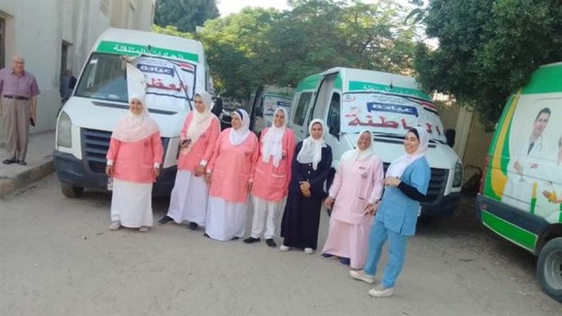 قافلة طبية ببنى سويف