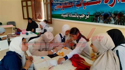 ورش عمل فنية للمنتجات الصغيرة للنشء بمركز شباب كفر الشيخ