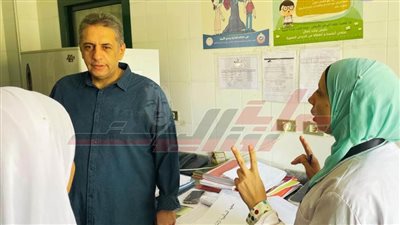 وكيل صحة كفر الشيخ يتفقد عدداً من الوحدات الصحية  