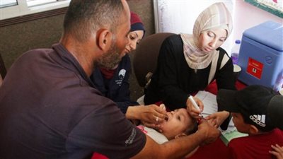 غدا.. انطلاق الجولة الثانية من حملة التطعيم ضد شلل الأطفال في غزة