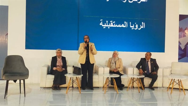 مي العسال خلال مشاركتها