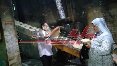 حملات مكبرة على المخابز والمحال التجارية بكفر الشيخ 