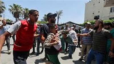 13 إصابة جديدة جراء استهداف جيش الاحتلال مركز إيواء في مخيم جباليا