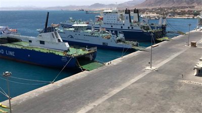 تداول 17 ألف طن 866 شاحنة بضائع عامة ومتنوعة بموانئ البحر الأحمر 