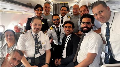 مصرللطيران ـ الناقل الوطني المصري تسير رحلة خاصة لنقل المنتخب الوطني إلى موريتانيا