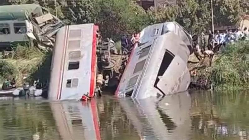 حادث قطاري المنيا