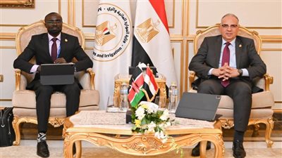 وزير الري: خطه مشتركة للتعاون المائي من خلال مذكرة تفاهم بين مصر وكينيا 