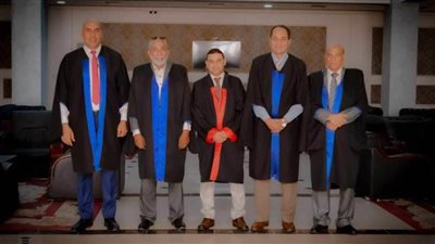  مناقشة رسالة دكتوراه بعنوان 