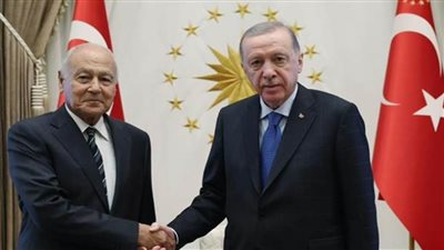  أبوالغيط يلتقي برئيس تركيا خلال زيارته الرسمية إلى أنقرة