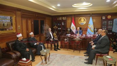 محافظ كفر الشيخ يستقبل وكيل وزارة الأوقاف الجديد