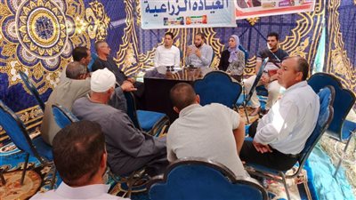 جامعة دمنهور تقدم خدمات بيطرية توعوية زراعية بقافلة مكبرة بقرية جماع الأكثر احتياجًا