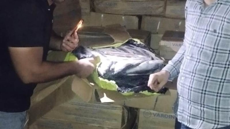 جانب من المضبوطات