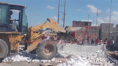 الموجة الـ24 تنفذ 12 قرار إزالة بمحافظة كفر الشيخ