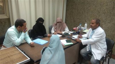  تشغيل لجنة أمراض الدم كبار لخدمة منتفعي التأمين الصحي بني سويف