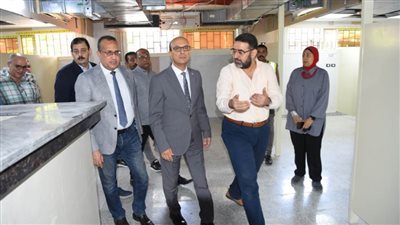 رئيس جامعة أسيوط يتفقد الاستقبال العام بالمستشفى الجامعى الرئيس تمهيداً لافتتاحه قريبًا