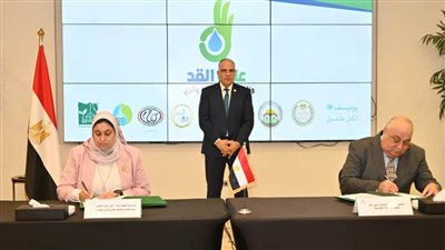 توقيع بروتوكولي تعاون بين الرى ومصر الخيرط والإذاعة لتنفيذ أنشطة حملة على قد الإيد