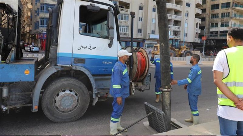 الصرف الصحي بالإسكندرية