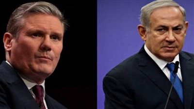 ستارمر ونتنياهو يبحثان هاتفيا مستجدات الأوضاع في الشرق الأوسط