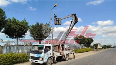 صيانة وتطوير منظومة الإنارة العامة بدسوق في كفر الشيخ 