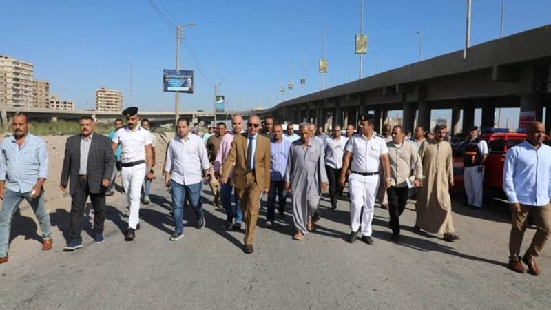 محافظ المنيا يتفقد