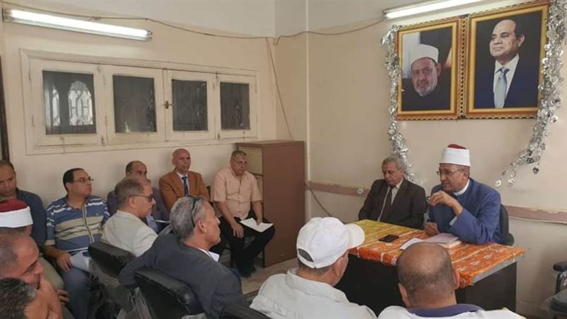 جانب من اجتماع رئيس