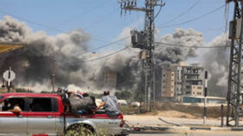 نشوب حريق بمدرسة