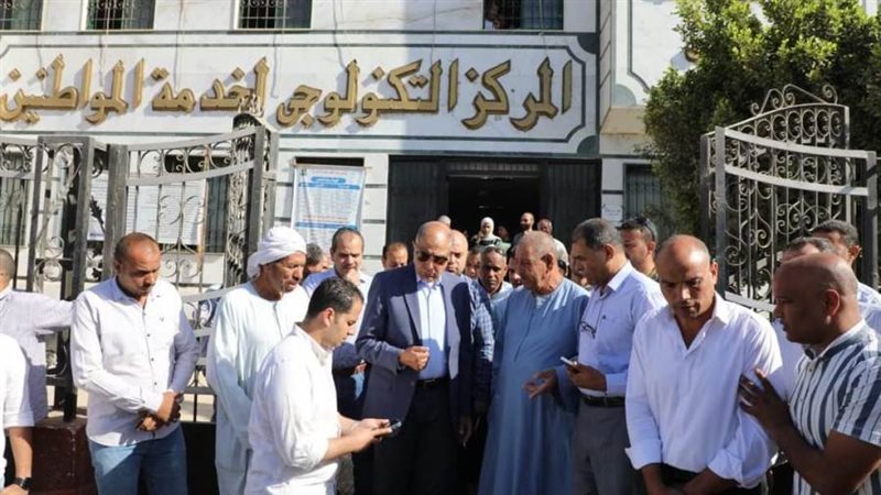محافظ المنيا يتفقد
