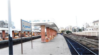 إصابة شخص نتيجة التزاحم بمحطة قطارات المنصورة 