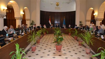 جامعة الإسكندرية تناقش الإجراءات التنظيمية للامتحان التأهيلي الشامل للحصول على الدكتوراه