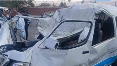 مصرع سيدة وإصابة شقيقها في حادث تصادم سيارتين بالطريق الزراعي في قليوب