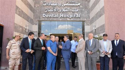 محافظ الدقهلية يتفقد جامعة الدلتا ويلتقي بعض الطلاب