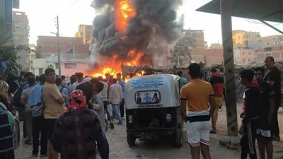 السيطرة على حريق في مصنع مواسير بلاستيك بالدقهلية 