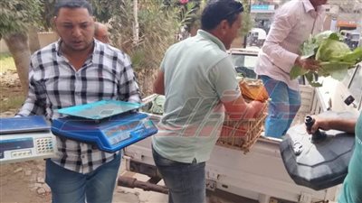 إزالة الإشغالات وتحرير 20 محضرًا بالحامول في كفر الشيخ