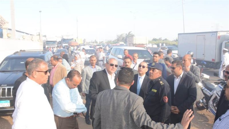 محافظ الغربية خلال