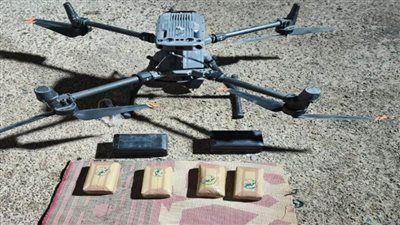 الجيش الأردني يحبط محاولة تهريب مواد مخدرة بواسطة طائرة مسيرة