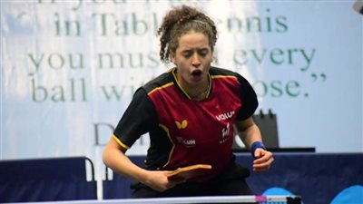 هنا جودة تخسر من المصنفة العاشرة في ربع نهائي بطولة الأبطال الدولية لتنس الطاولة