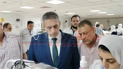 وكيل صحة كفر الشيخ يتفقد مستشفى بيلا المركزي