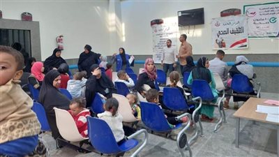 الكشف على ٢٥١٧ مواطنا بقرية غمازة الكبرى بالجيزة