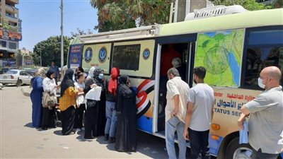 الأحوال المدنية يوفد قوافل متنقلة تستخرج نحو 27 ألف رقم قومي