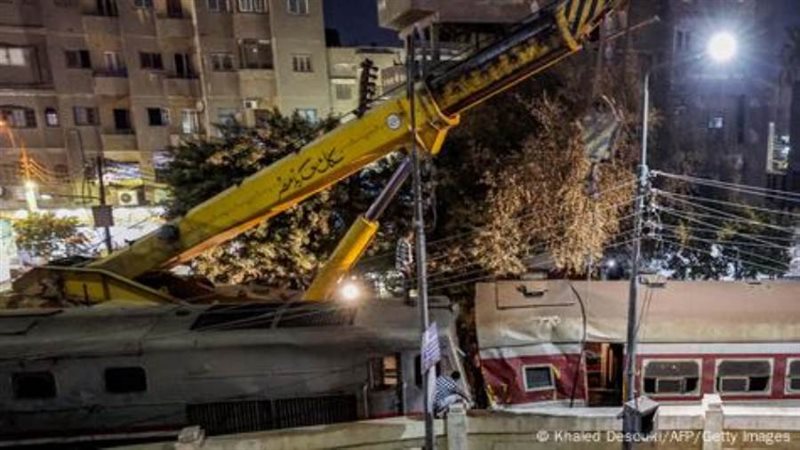 حادث قطار قليوب