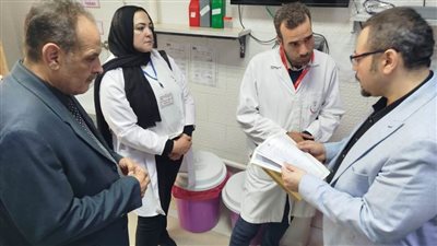 لجنة من صحة الدقهلية تبحث تطوير الأداء بمستشفى المنزلة