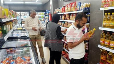 تحرير 8  محاضر لمخالفات تموينية بكفر الشيخ 