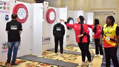 الوفود تواصل الحضور إلى شرم الشيخ للمشاركة في بطولات الدارتس 