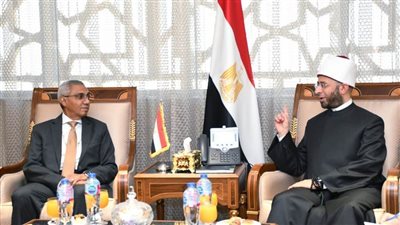 وزير الأوقاف يستقبل مساعد وزير الخارجية للعلاقات الثقافية 