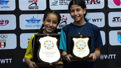 بطلات مصر تحصدن 5 ميداليات جديدة بالبطولة الدولية لتنس الطاولة بالإسماعيلية