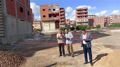 إزالة البناء المخالف في سيدي سالم بكفر الشيخ 