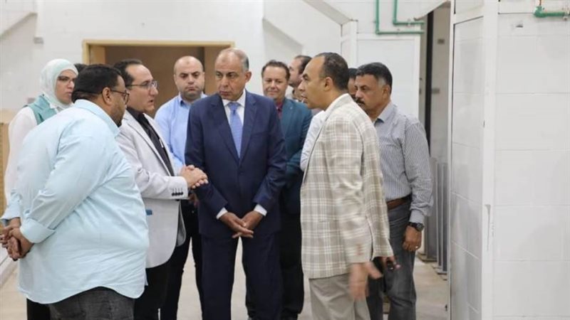 محافظ المنيا يتفقد